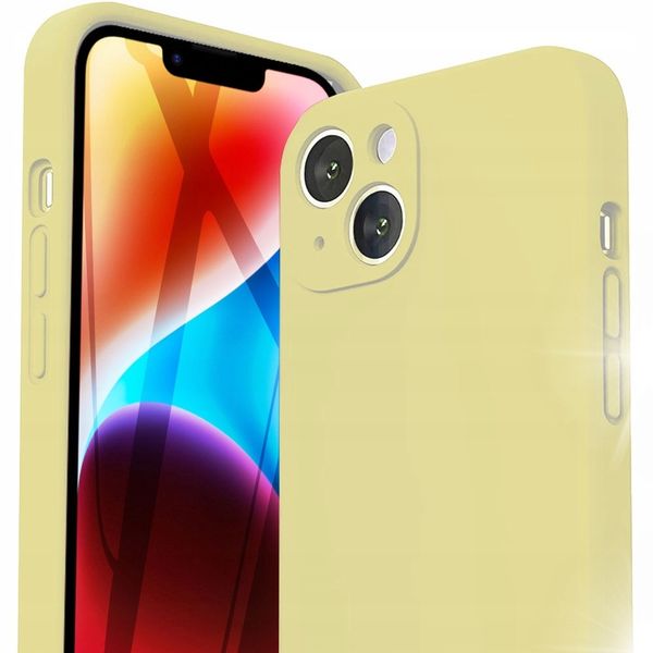 Plecki niktrade do Apple iPhone 14 żółty zdjęcie 1
