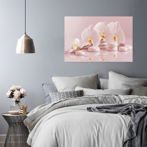 Obraz na płótnie - Canvas, Storczyki ZEN 80x60 na Arena.pl