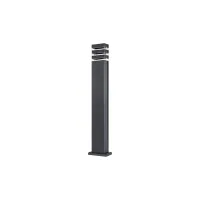 Lampa ogrodowa LED GU10 35W IP44 RAL7021 80cm stojąca do ogrodu i altany