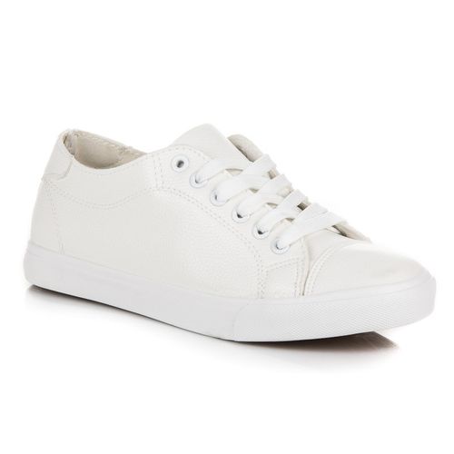 BIAŁE TRAMPKI Rozmiar - 40 na Arena.pl