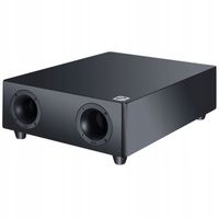 2X Subwoofer aktywny naścienny Heco Ambient Sub 88 F - czarny BLACK