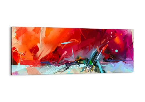 Obraz Na Płótnie - Kompozycja Dynamika - 100X40 Cm - Ab100X40-4036 na Arena.pl