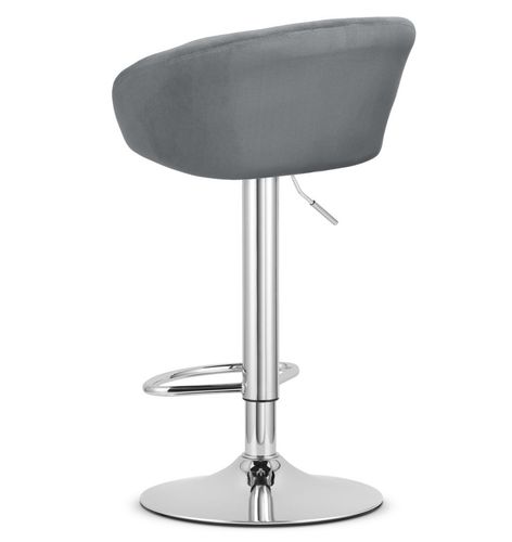 Hoker EAST - aksamit szary / baza chrom na Arena.pl