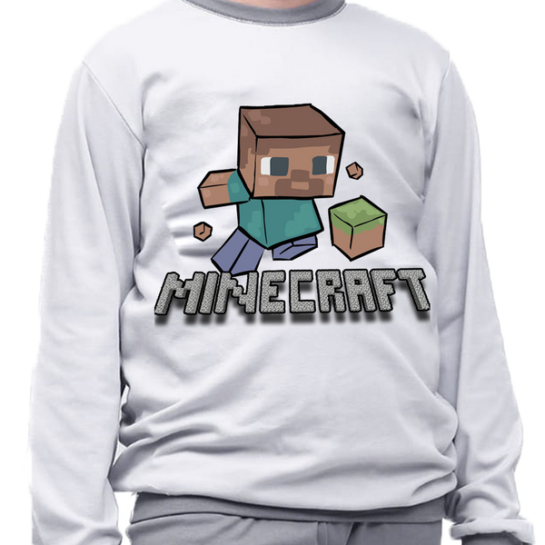 Piżama dziecięca Minecraft zdjęcie 1