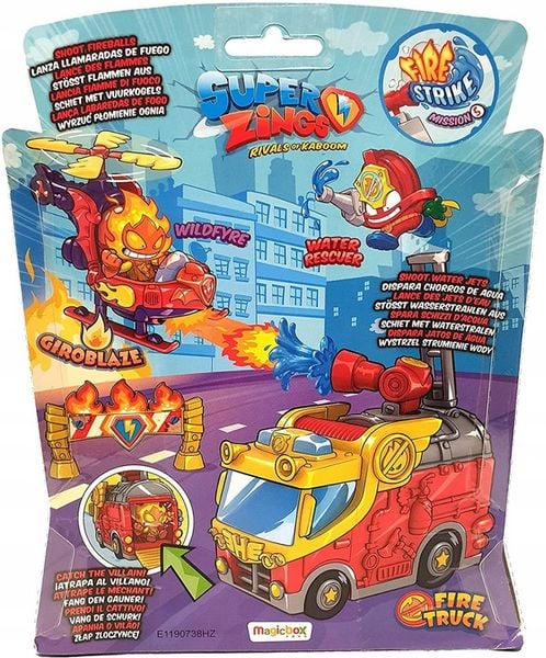 Super Zings Fire Strike Misja Pożar figurki zdjęcie 3