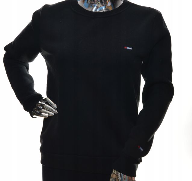 Damska bluza dresowa basic pod szyję gładka TOMY M zdjęcie 1