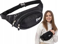 ST.RIGHT NERKA Młodzieżowa Saszetka na Regulowany Pasek SHINY Snake