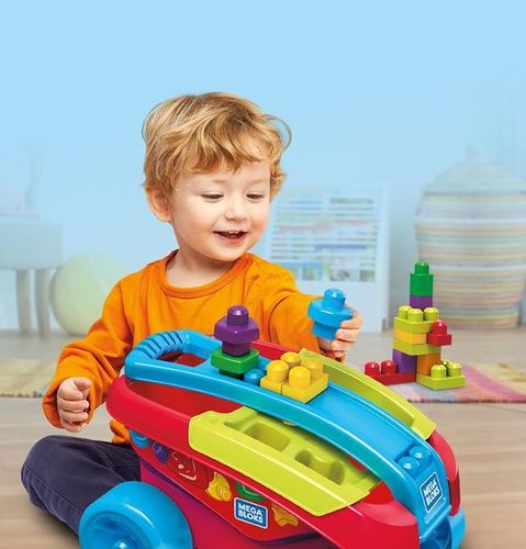 Mega Bloks Wózek - Sorter kształtów na Arena.pl