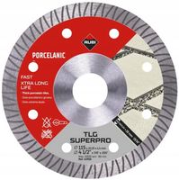 RUBI Tarcza diamentowa do gresu porcelanowego 115mm TLG 115 EXT SUPERPRO