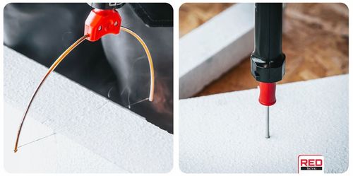 NÓŻ TERMICZNY DO CIĘCIA STYROPIANU 3W1 WYCINARKA DO MATERIAŁÓW IZOLACYJNYCH na Arena.pl