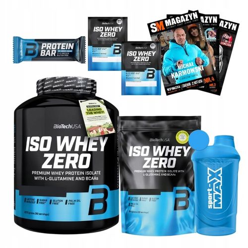 BIOTECH ISO WHEY ZERO 2270G IZOLAT BIAŁKA SERWATKI na Arena.pl
