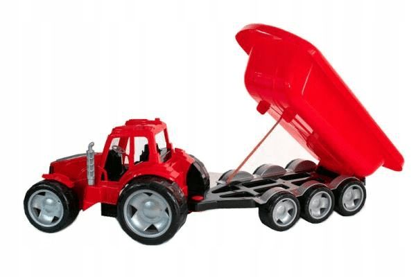 Traktor XXL z przyczepą 09281 zdjęcie 1