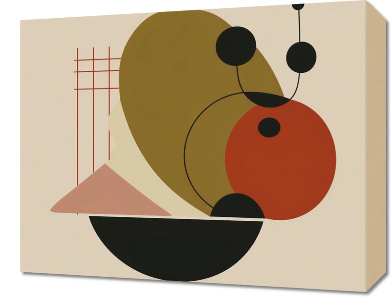 Obraz 50x40cm Geometryczny Balans zdjęcie 1