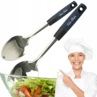 ŁYŻKA KUCHENNA STAL NIERDZEWNA DO PODAWANIA MIESZANIA SAŁATY SAŁATKI