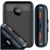POWERBANK 20000 mAh 22,5W QC PD USB USB-C SZYBKI MOCNY POWER BANK PODRÓŻNY