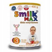 Smilk MAX 3 Mleko Następne dla Dzieci 400g