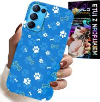 ETUI DO OPPO FIND X3 LITE - ŁAPKI KOŚCI PIES PATROL WZORY DLA DZIECI