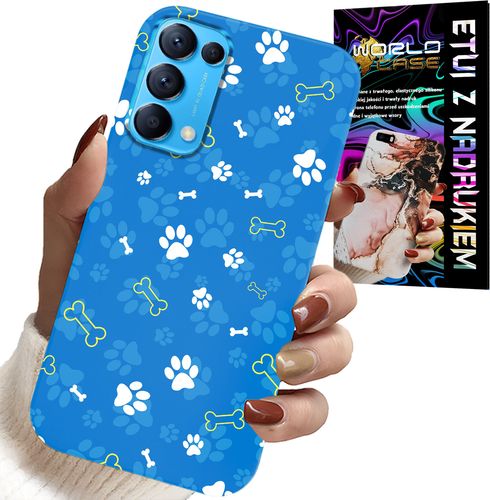 ETUI DO OPPO FIND X3 LITE - ŁAPKI KOŚCI PIES PATROL WZORY DLA DZIECI na Arena.pl