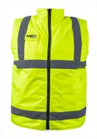 BEZRĘKAWNIK ROBOCZY DWUSTRONNY ODBLASKOWY ŻÓŁTY ROZMIAR L - T N81-520-L