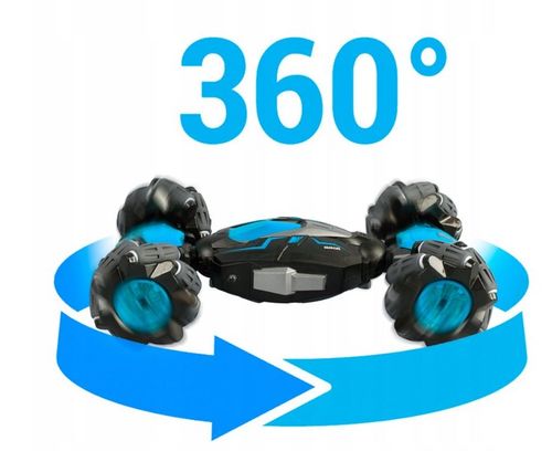 SAMOCHÓD ZDALNIE STEROWANY RC RĘKĄ GESTAMI PILOT AUTO PODŚWIETLENIE LED 4x4 na Arena.pl