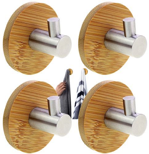 Haczyki Do Łazienki Łazienkowe X 4 Samoprzylepne na Arena.pl