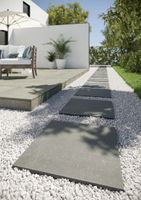 GRUBE 2CM PŁYTY TARASOWE 60X60 SZARY GRAFIT R11