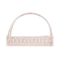 WIKLINOWA WYBIELANA TACA Z PAŁĄKIEM 60x50 H12 CM