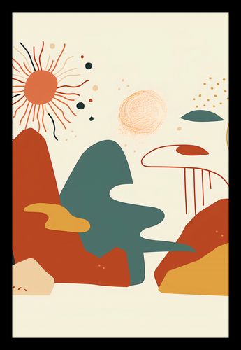 Plakat 40x60cm Kosmos Barw na Arena.pl