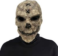 Maska Czaszka Halloween Straszna Lateksowa Realistyczna na Całą Głowę