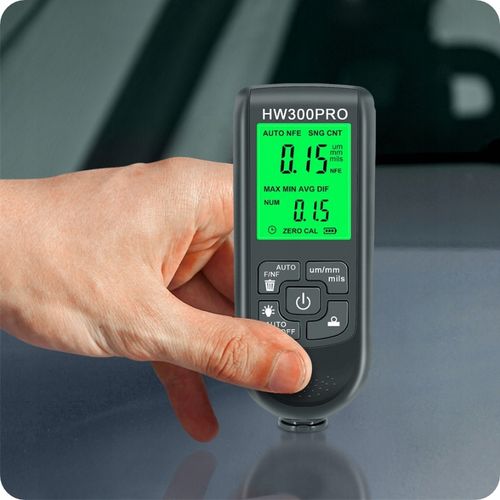 Precyzyjny Miernik Tester Grubości Lakieru Sonda Wyświetlacz LCD 0-2000um na Arena.pl