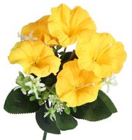 Sztuczne kwiaty w bukiecie jak żywe frezja 30cm 5 główek