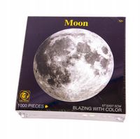 PUZZLE OKRĄGŁE 1000el. Księżyc KOSMOS PLANETA