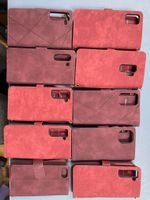 Zestaw 10 Czerwonych Etui na Telefony - Mix Marek oraz Modeli