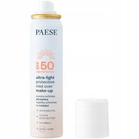 Paese Ultralekka Mgiełka Do Twarzy Na Makijaż Ochrona z Filtrem SPF 50 75ml