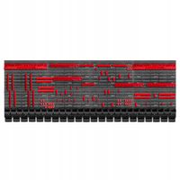 KADAX Tablica Narzędziowa Ścianka 232x78cm 140 el