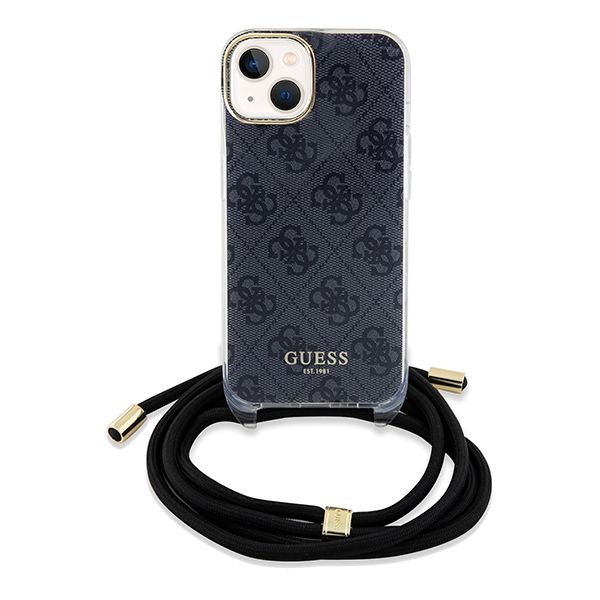 Etui Guess do iPhone 15, iPhone 14, iPhone 13, Czarny zdjęcie 2