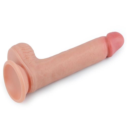 8'' Dual Layered Platinum Silicone Cock na Arena.pl