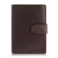 portfel męski skórzany brązowy brodrene g-28-br