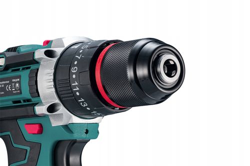 WIERTARKO WKRĘTARKA AKUMULATOROWA UDAROWA WIERTARKA 2xAKU METALOWA GŁOWICA na Arena.pl