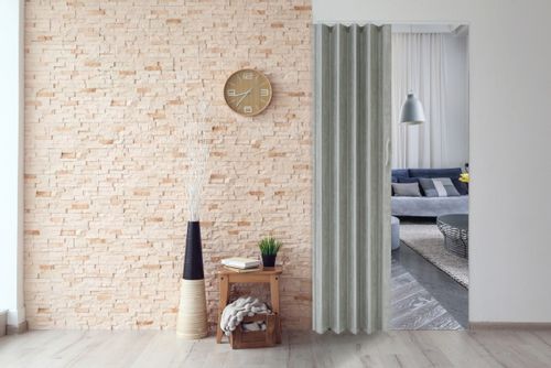 Drzwi harmonijkowe 001P BETON MAT - 100 cm na Arena.pl