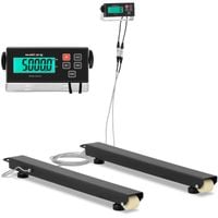 waga płozowa belkowa paletowa lcd 5000 / 1 kg 1000 x 100 mm