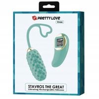 Wibrujace Jajko Sterowane Pilotem Vivian Egg Green Jajko Do Seksu