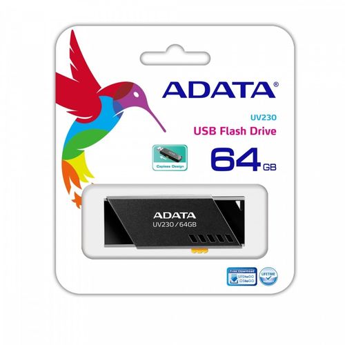 Adata UV230 64GB USB2.0 Czarny na Arena.pl