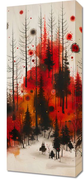 Obraz 30x70cm Światło w Mroku zdjęcie 1