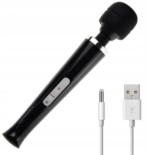 MASAŻER ŁECHTACZKI MOCNY WIBRATOR DO ORGAZMÓW MAGICZNA RÓŻDŻKA MAGIC WAND na Arena.pl