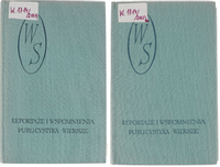 Wacław Sieroszewski Reportaże i wspomnienia 1963