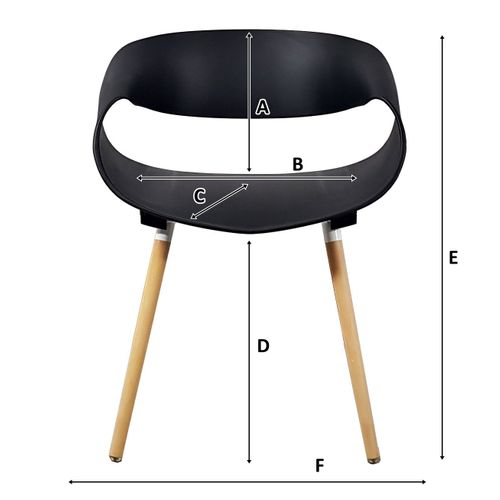 Krzesło CX018 czarne CENTREX na Arena.pl