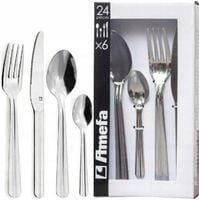 AMEFA 48 SZTUĆCE NIERDZEWNE TANIE BAROWE COLIBRI BEZ NIKLU ZESTAW 12 OSÓB