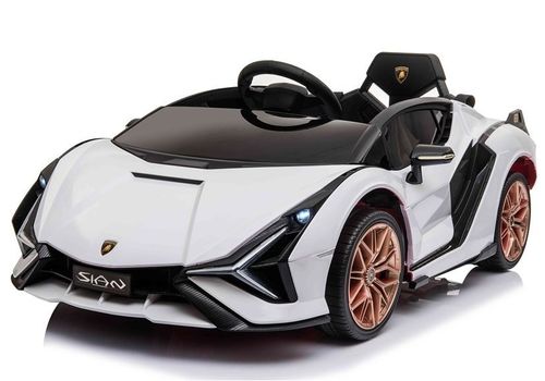 Auto Na Akumulator Lamborghini Sian Biały na Arena.pl