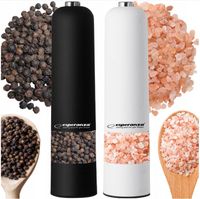 ELEKTRYCZNY MŁYNEK DO PIEPRZU I SOLI | ZESTAW 2w1